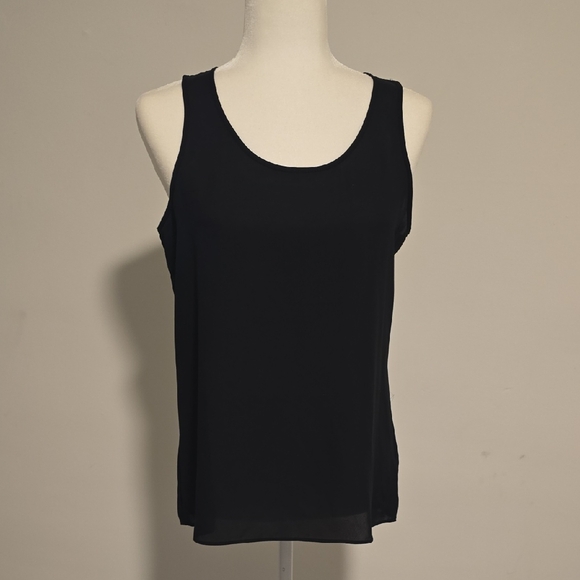 Express Tops - Express Elegant Black Sleeveless Top